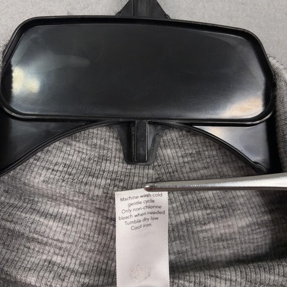 Athleta Nirvana Wear Two Ways Wrap Cardigan Womens Small Gray Open Front - Picture 6 of 13